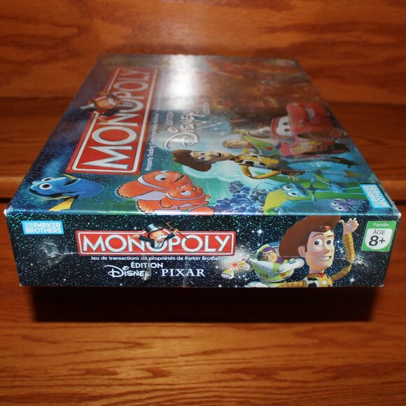 3/$188❤️sealed vintage 2007 MONOPOLY Disney Pixar Edition board game Parker Bros - Picture 2 of 7